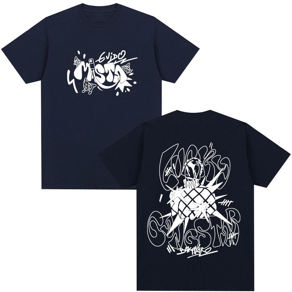 Anime Jojo Bizarre Adventure Guide Mixed Shirts 2026 Summer Unisex Women Cotton Oversized Y2K Tshirt Fashion Casual Unisexs Tshirt