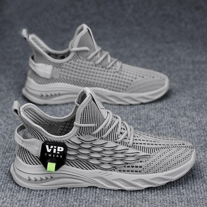 Spring Trend Versatile Breathable Anti Slip Running Shoes Men's Casual Shoes Sports Shoes