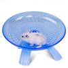 Pet Hamster Flying Saucer Exercise Wheel Hamster Mouse Running Disc Toy Cage Accessories