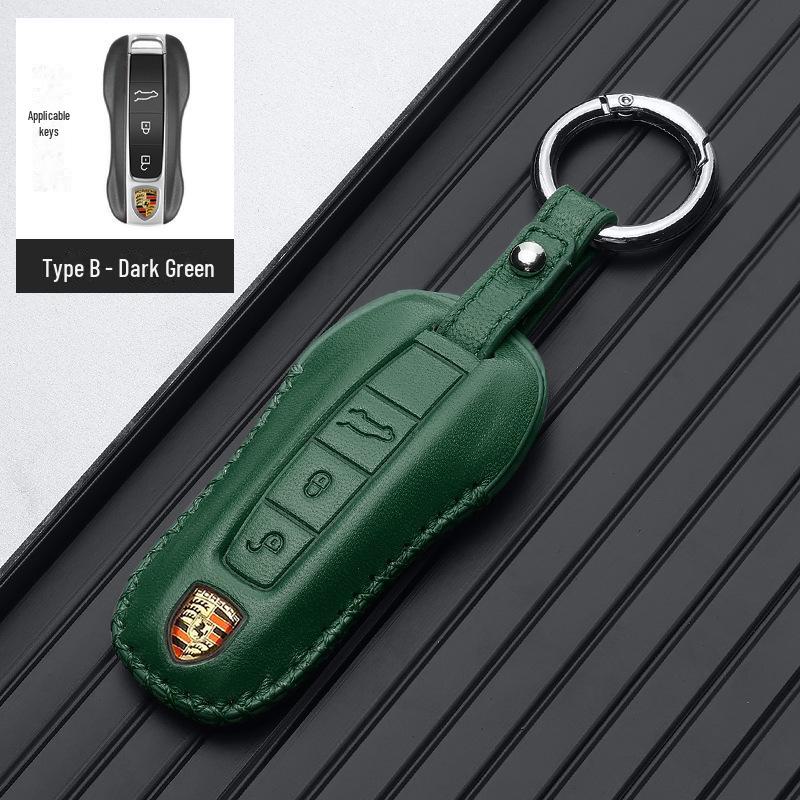 

Чехол для ключа Porsche для Cayenne, Macan, 718, Taycan, Panamera, 911