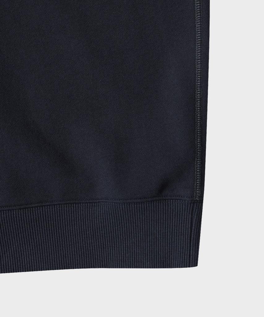 TAILDERN Paul Cotton Quarter Zip-Up Sweatshirts Navy