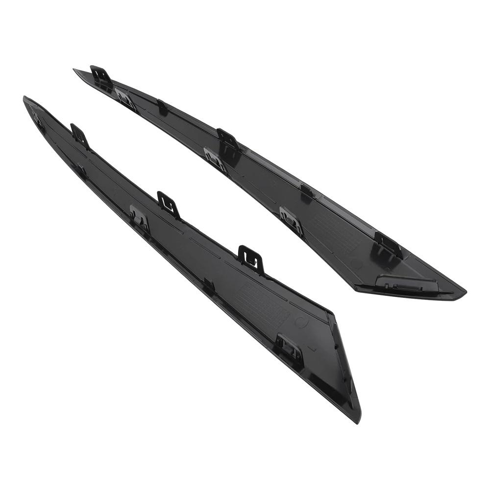 2Pcs Car Front Headlight Eyelid Molding Trim Strip For Honda Civic 4DR 2022 2023