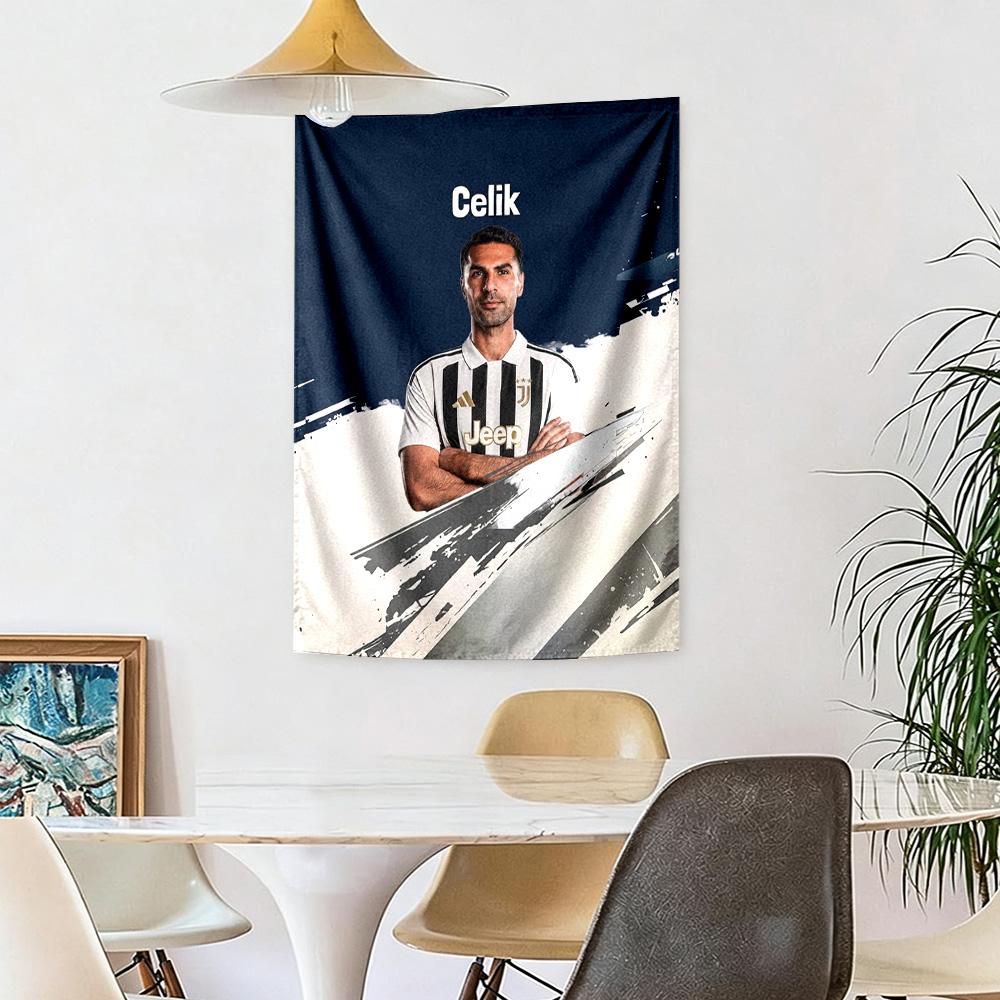 Juventus Vægdekoration Vægtæppe Kunst Til Kæledyrs Mindesmærke Fødselsdag Bryllupsfest Baggrund Familiegave