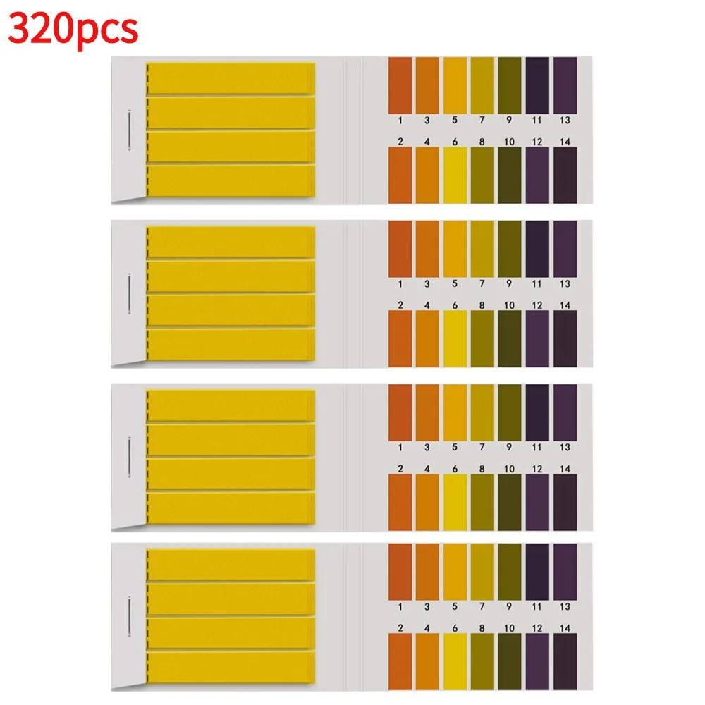 80-800Pcs Professional 1-14 PH Litmus Paper Ph Meter Indicator Test Strips Water Cosmetics Soil Acidity Testing Strips Measuring