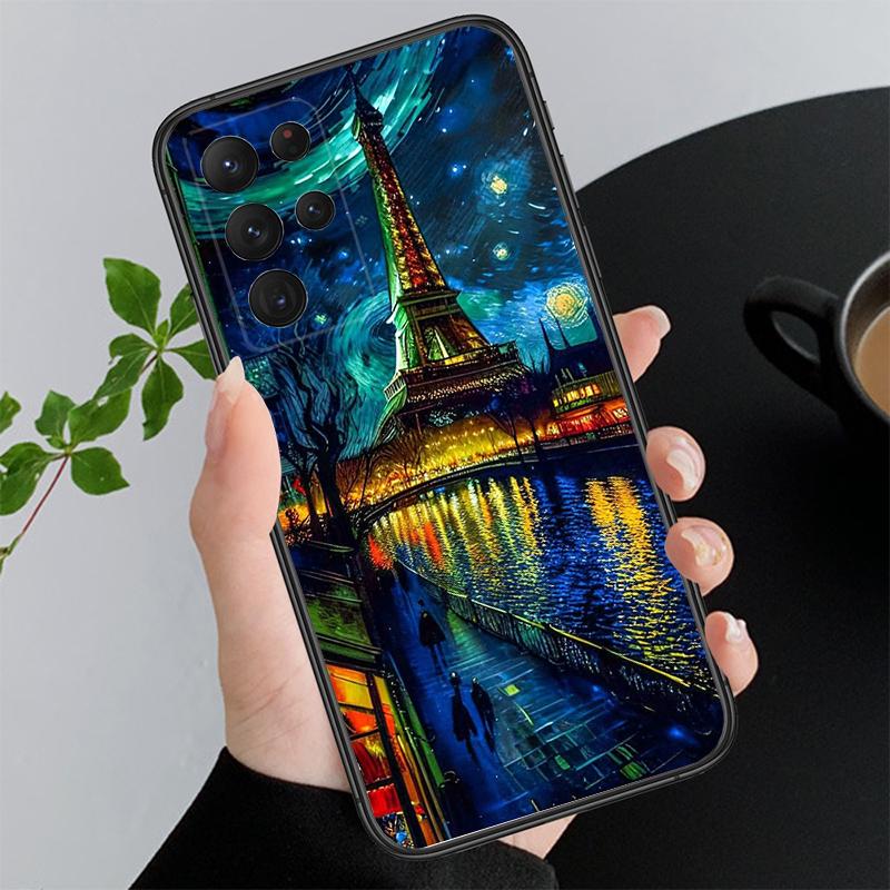 

Eiffel Tower Phone Case For Samsung A55 A16 A56 A36 A35 A15 A53 A54 A33 A34 A25 A05S A52 A52S A14 A24 A26 A71 A71 4G