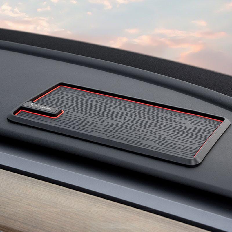 D4Car Dashboard Non Slip Pad Phone Holder Anti-skid Mat For Mercedes benz E GLK CLS A W204 W213 W221 ML ABR Apple Tree Accessories