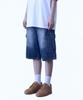 Nasyujeueol Usual Washed Bermuda Cargo Washed 3/4 Length Denim Pants 5 Colors (Type B)
