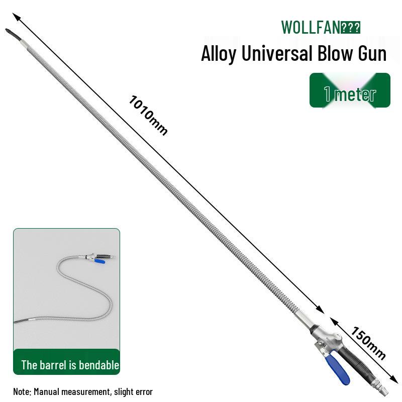 Pneumatic Air Duster Gun with High-Pressure Blow Pipe