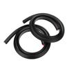 2PCS 150Cm Car Splash Guard Fender Flare Extension Wheel Eyebrow Moulding Trim Wheel Arch Strip Extenders Scratch-proof