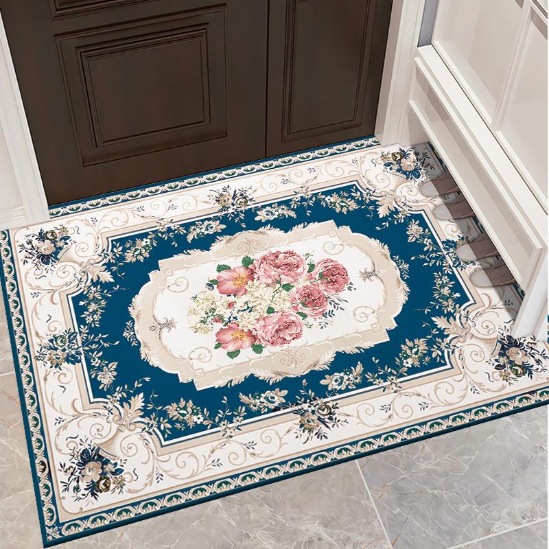 Vintage Living Room Carpet Ethnic Style Bedroom Bedside Carpet Hotel Homestay Fully Carpeted