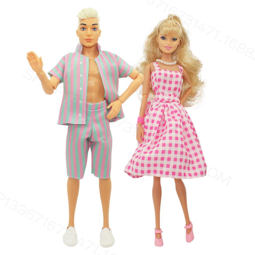 Authentic Barbie Movie-inspired Royal Couple Dolls Set Eco-friendly 30cm Collectibles