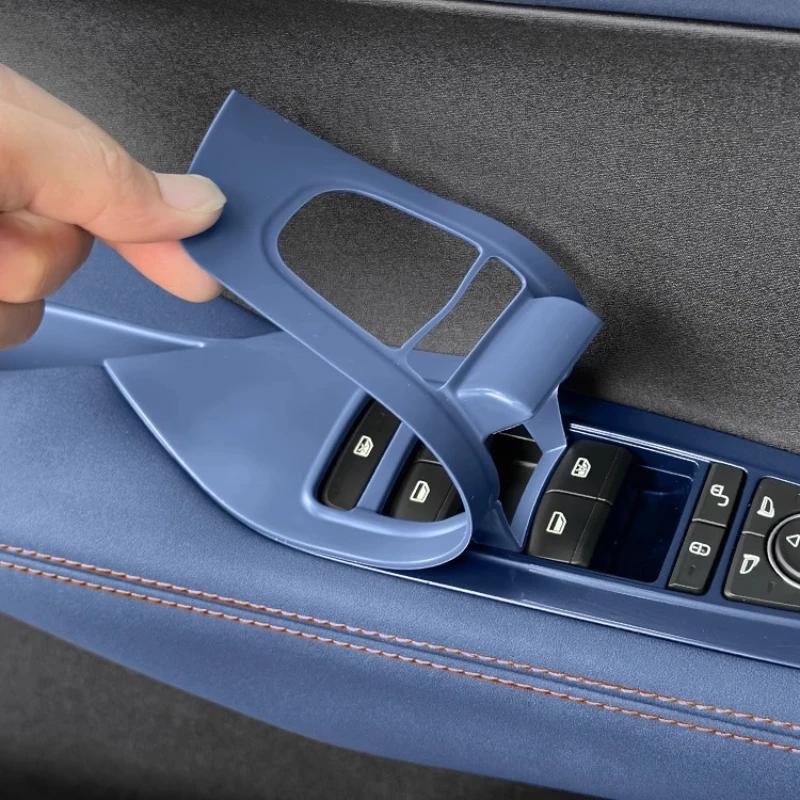 For BYD Seagull Original Car Color Lifting Panel Silicone Pad Door Lift Window Button Protective Sticker Interior Modification