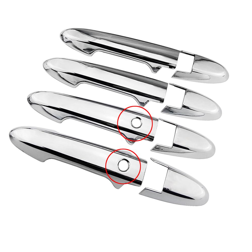 

Для Honda Shuttle 2019 2020 хромированная внешняя дверная ручка крышка хромированная стилизованная рамка молдинга