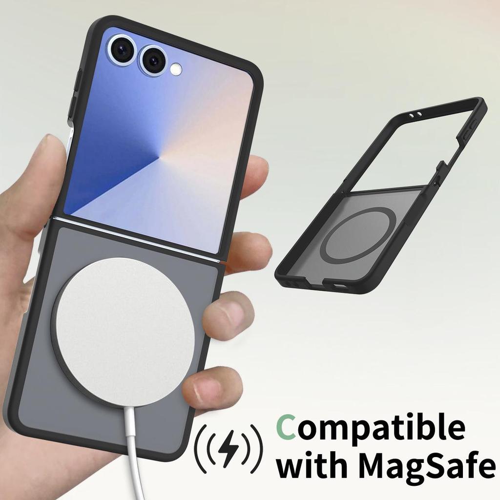Samsung Z Fold 7/Flip 7 Magnetic Semi-Transparent Frosted Protective Case