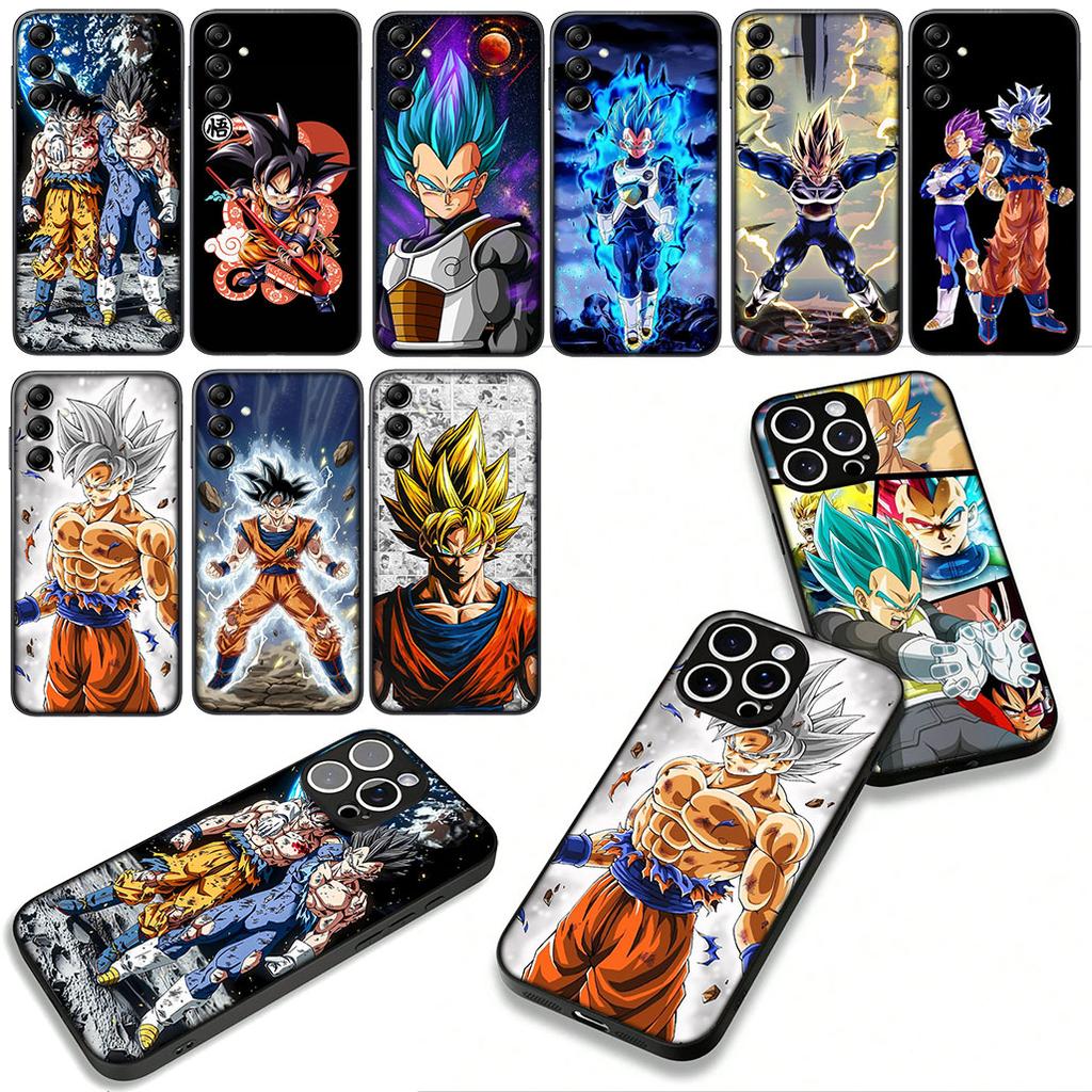 Phone Cover Cartoon Dragon Gokus Ball Vegeta for Apple iPhone 16 15 14 Plus 13 12 Mini 17 Pro Max + ProMax 16E Air 15+ Case