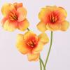 Simulated Tulips Bouquet Realistic Touch PU Petals Fading Vitality Bendable Stems Maintenance-Free