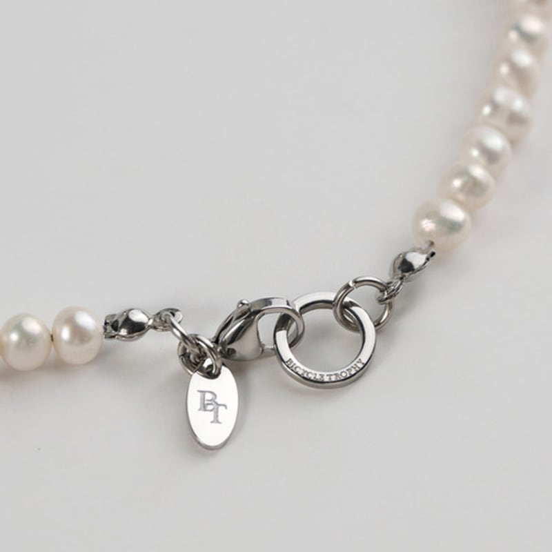 BICYCLE TROPHY BT Freshwater Pearl Necklace 03 (6mm / Fix Type)