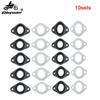 Dbyuau 19mm / 20mm Carburetor Manifold Intake Pipe Gasket Spacer Seal For Pit Dirt Bike ATV Quad