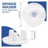 Suction Cup Sponge Holder Smiling Face Sponge Holders Bathroom Kitchen Sink  Holding Round Sponges Accessories