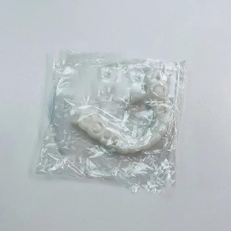 Upper Teethlower Teeth Silicone Teeth Whitening Teethcover Teeth Braces Simulation Denture With Box Perfect Smile New