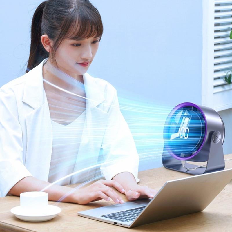 2025 New Air Cooling Fan Small Desk Fan Quiet Fan with Adjustable Texture
