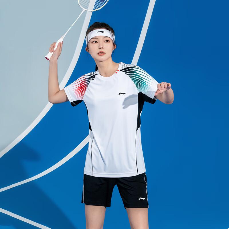 Li-Ning Unisex Badminton Short Sleeve Sport Set