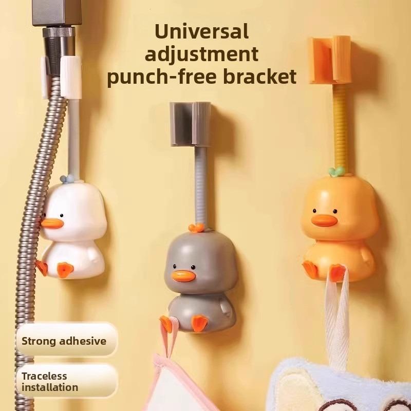 Supporto Adesivo da Parete per Doccetta con Angolo Regolabile per un Facile Accesso e una Vestibilità Perfetta per Qualsiasi Installazione Doccia!