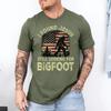 I Found Jesus Still Looking Bigfoot Funny Summer Christian Unisex T-Shirt