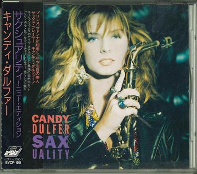 CD CANDY DULFER  Saxuality BVCP155 Ariola 1991 Japan ObiJazz Used
