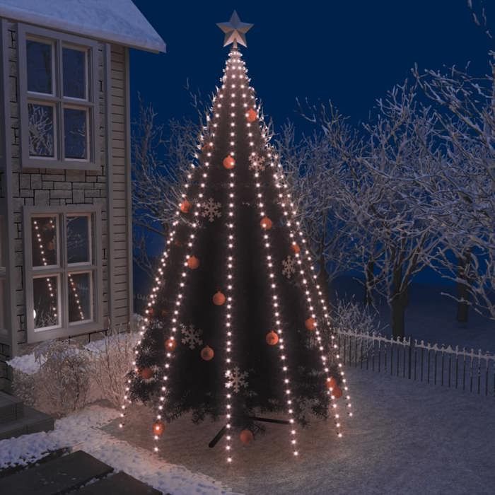 VidaXL String Lights Net for Christmas Tree Decoration Light Christmas Tree Living Room Home Indoor Garden Outdoor 51283