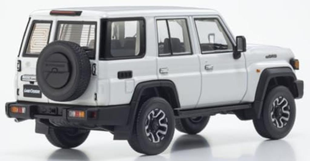 Kyosho Original Scale Toyota Land Cruiser 70 White Finished Product KS03928W 1/43 (Super II)
