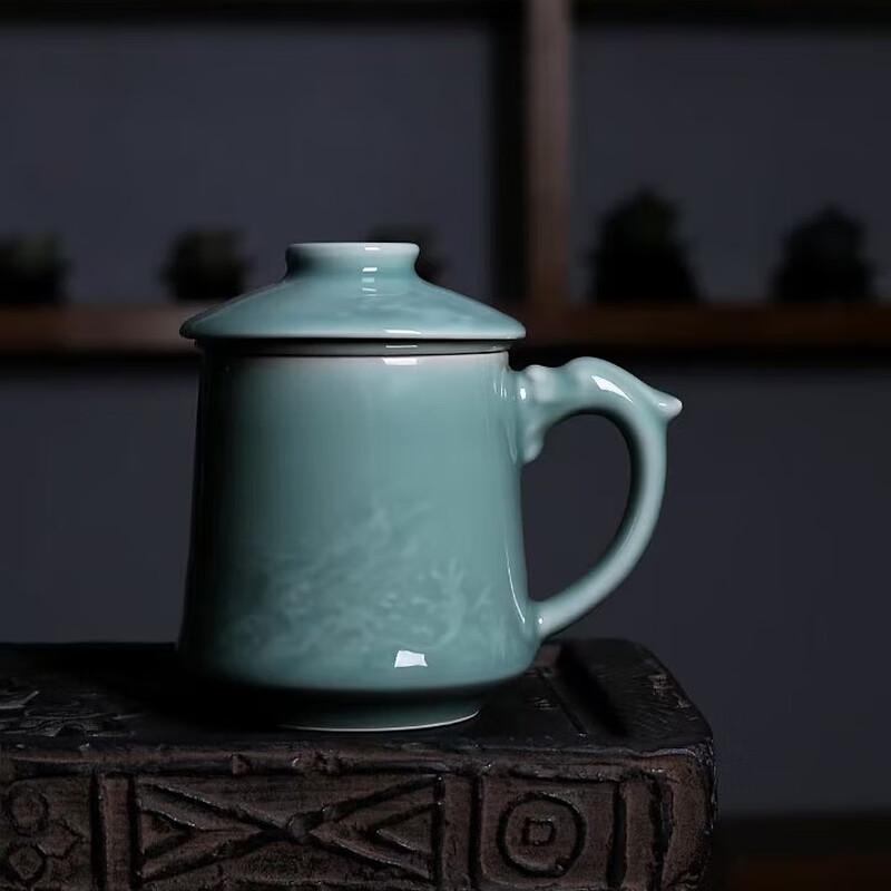 

Yihude Auspicious Dragon Celadon Teacup
