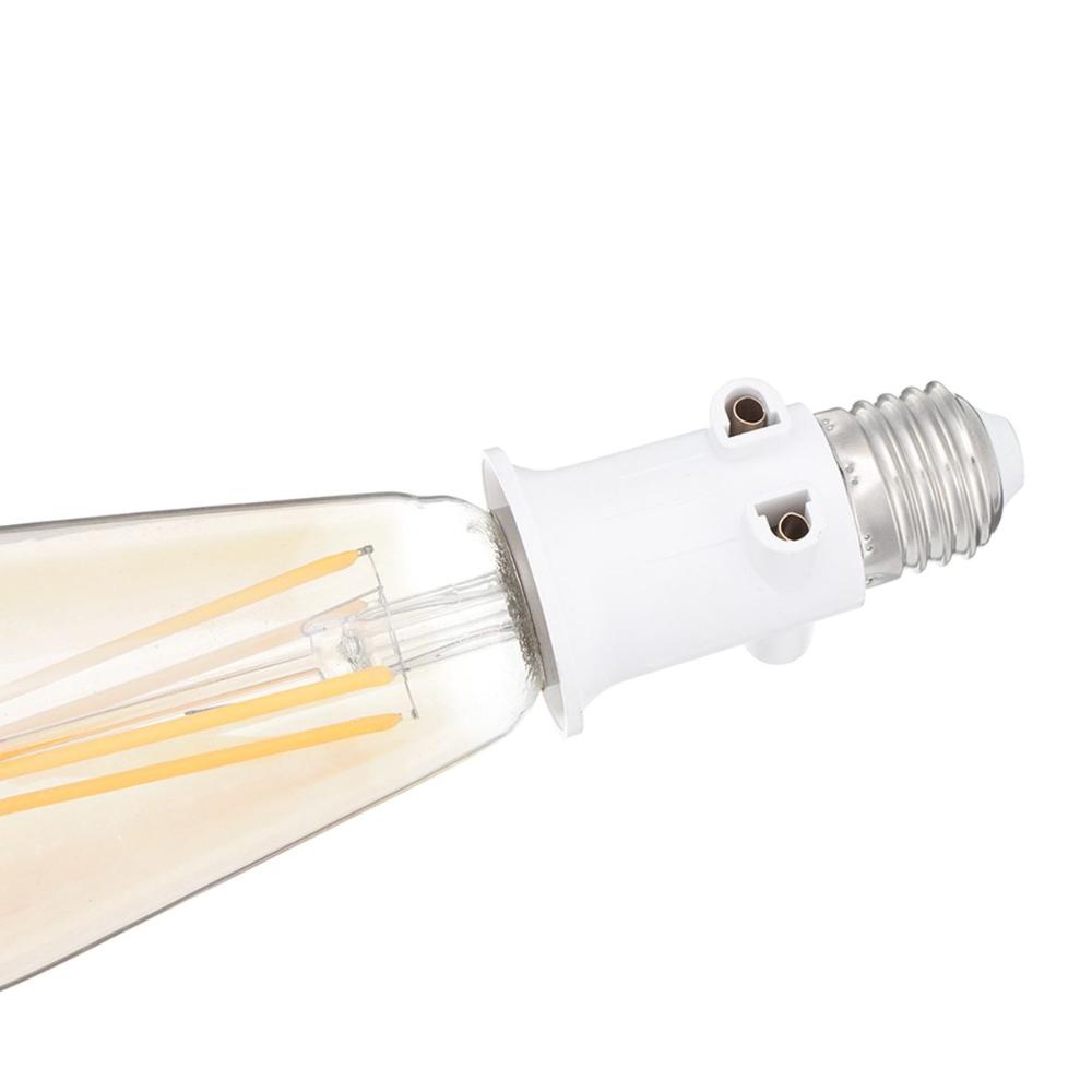 Bulb EU Plug Wall Lamp Splitter Light Socket Lamp Holder Screw Converter Bulb Base Socket Adapter