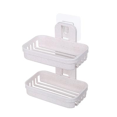 Sagit Bathroom,Shower,Soap,Box,Dish,Storage,Plate,Tray,Holder,Case,Soap,Holder,Double