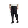 Adidas Originals Trefoil Solid Pocket Cargo Casual Pants Men Bottoms Black HU1155