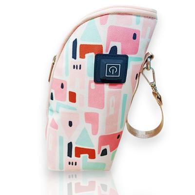 HapiChil Comfortable Pouch-Style Milk Warmer [Childcare Worker Selection] Portable, USB-Powered, Baby Bottle Warmer with Japanese Instructions