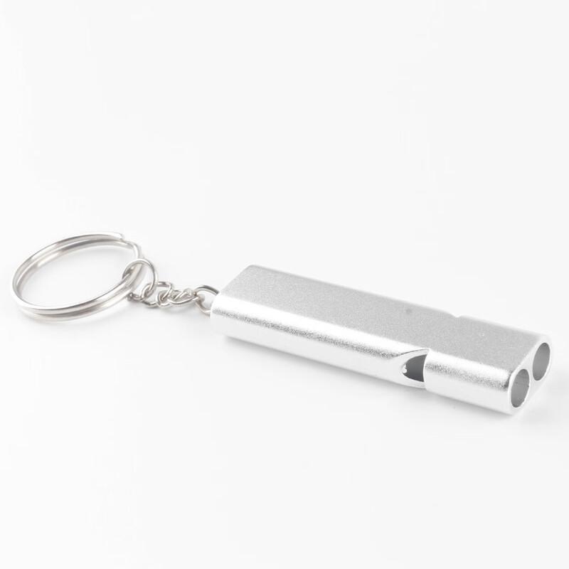 

DAXTE Flat Aluminum Alloy Dual-Frequency Survival Whistle