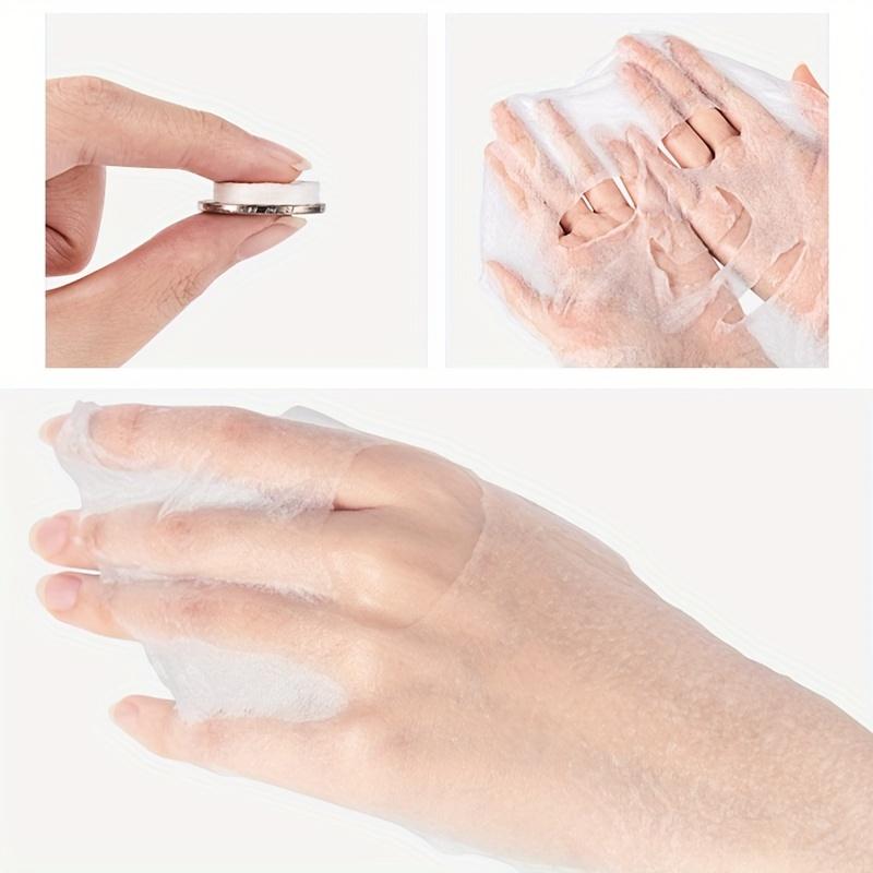 Compressed Face Mask, Disposable Facial Mask Paper, Hydrating Non-woven Facial Mask 100pcs/bag-1 Bag