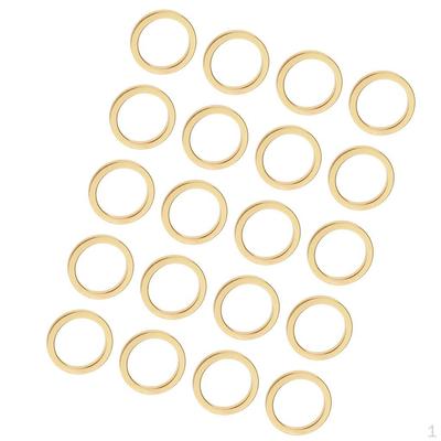 Brass Circle Copper Earring Jewlery Making DIY Craft Accessories