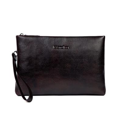 Clutch zweite echte große Oberleder [Mandiva] Tasche, Tasche, Herren, Hochzeit, Leder, Handtasche, Fassungsvermögen, (Braun 01)
