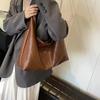 Design Large PU Leather Hobo Underarm Bags Lady Winter Shoulder Bag for Women 2026 New Trend Y2K Handbags and Purses
