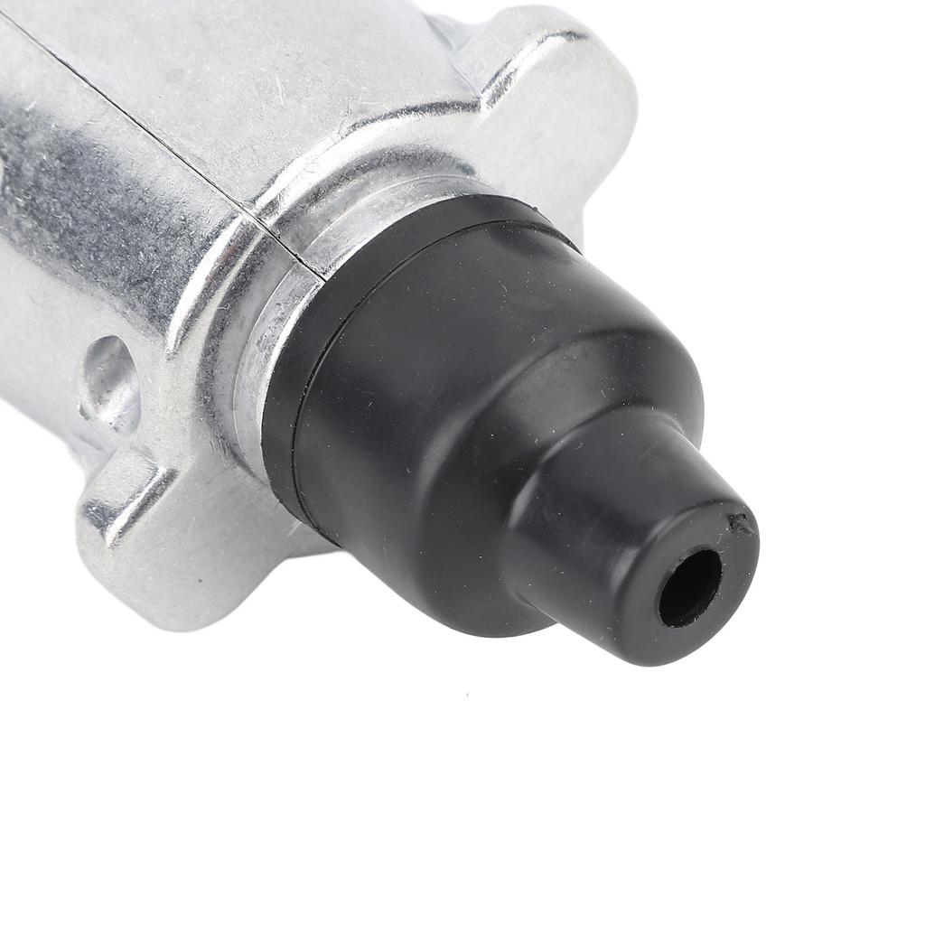 DC12V 7 Pin Truck Trailer Plug Socket Kit Signal Connector Wiring Harness Mounting Bracket Kits for Car Trailer RV