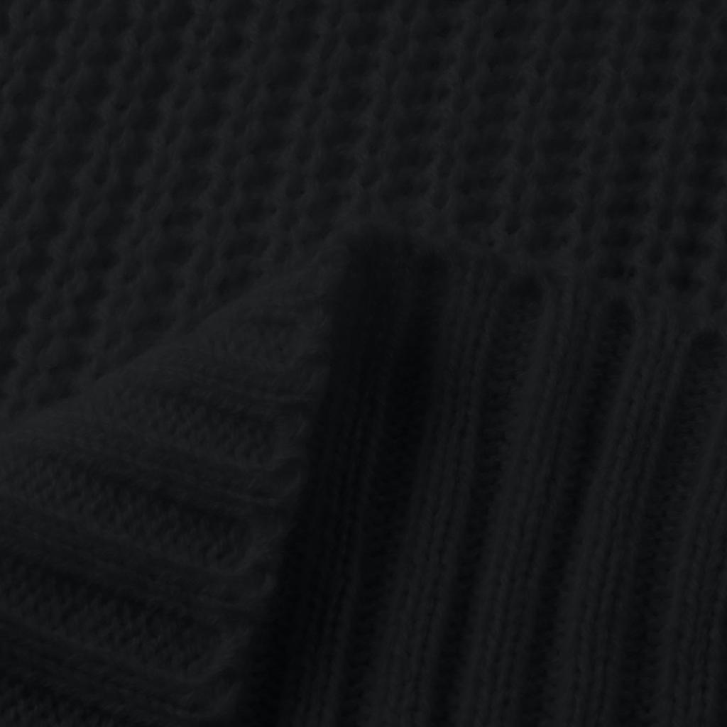 Frauen Mode Lässig Einfarbig Einfarbig Lose V-ausschnitt Nähte Lange ärmeln Gestrickte Kleid