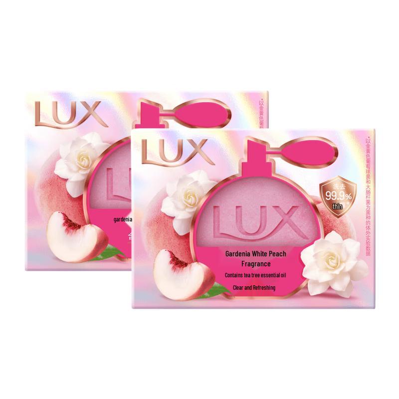 Lux Gardenia & White Peach Scented Soap