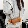 Japanese Cartoon Cute Dachshund Knitted Bag Spring New Exquisite Finished Shoulder Messenger Bag
