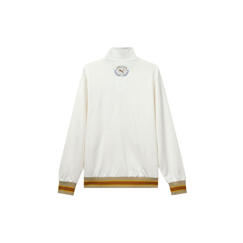 Puma Fargeblokk Hemdesign Ståkrage Langermet Jakke Herrejakke Hvit 628308-65