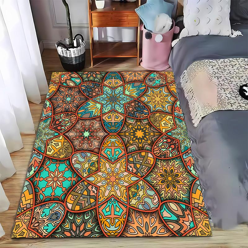 

Gorgeous patterned carpet for stylish home decor Suitable for use as an anti-slip game mat for living room and bedroom sofas 40x60cm( 15x23in )