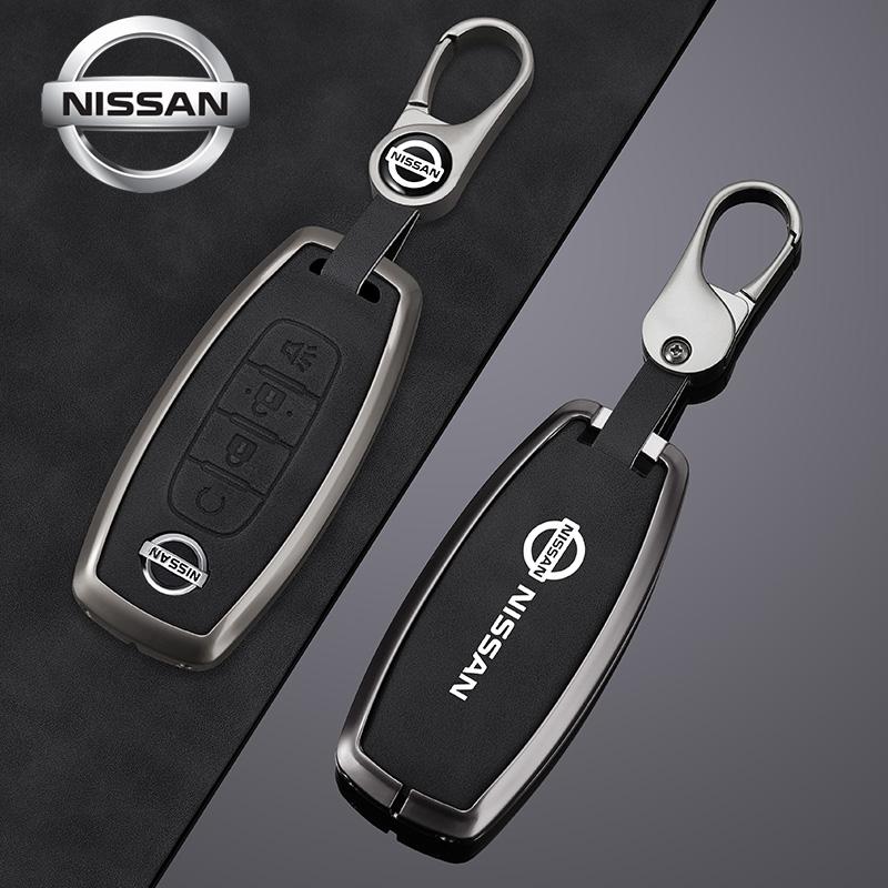 3 4 Buttons Car Key Case Cover Shell For Nissan X-trail T33 Qashqai J12 Teana Altima Ariya 2022 2023 Hovder Keychain Accessories