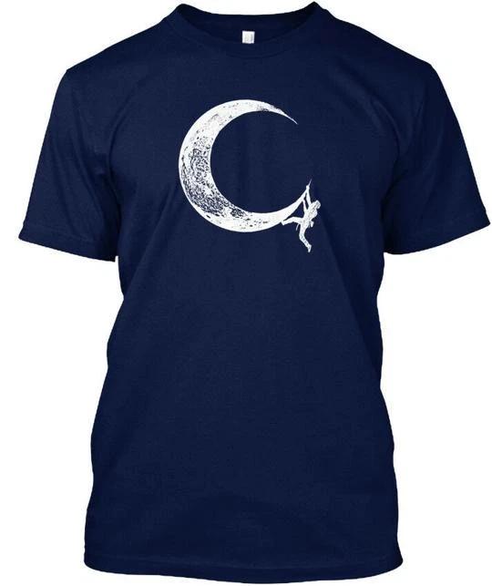 

Moon Climbing T shirt Made in the USA Size S to 5XL 3XL
