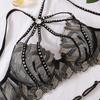 Lace Embroidery Brings Together  Lingerie And Set Underwear